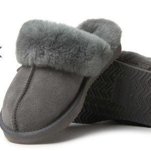 Dearfoams Fireside Genuine Sheepskin Slipper Women's 8W NWT